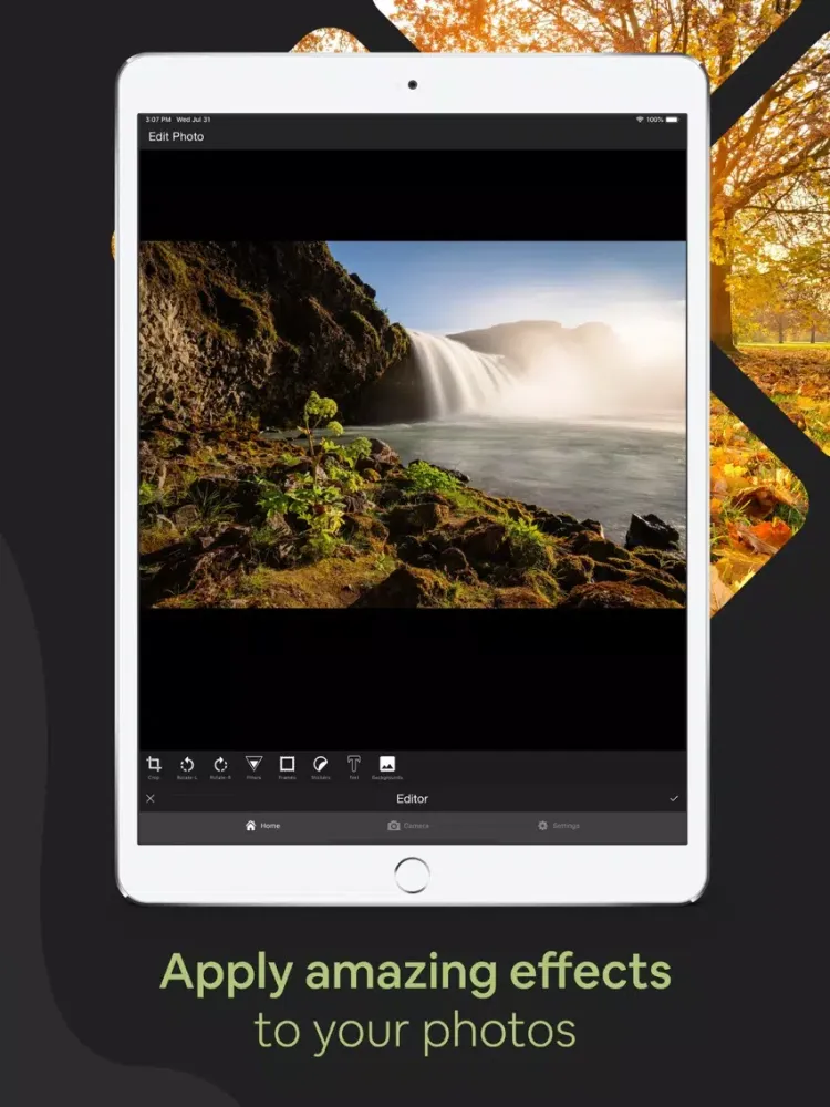 Capturas de tela do Picy: Easy Photo Editor Studio iPad 