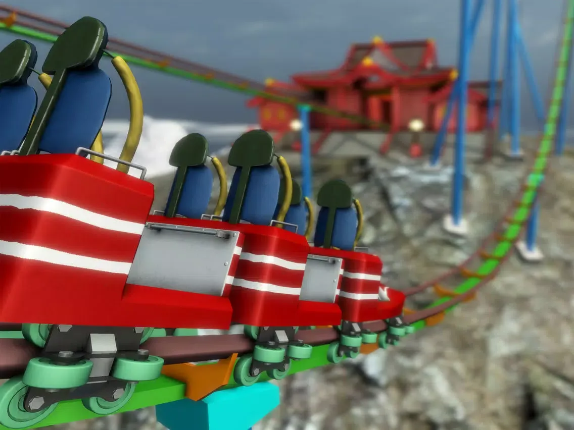 Скриншоты Roller Coaster Himalayas VR iPad 