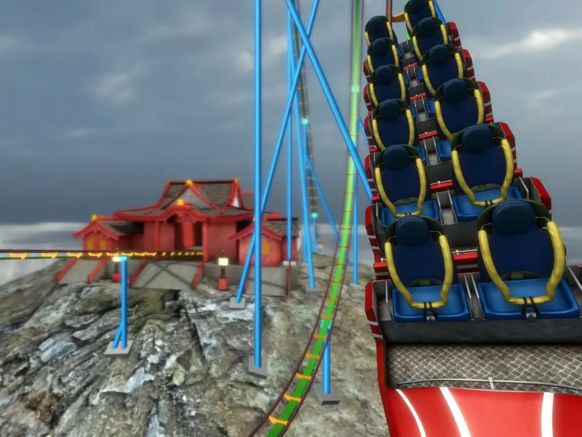 Скриншоты Roller Coaster Himalayas VR iPad 