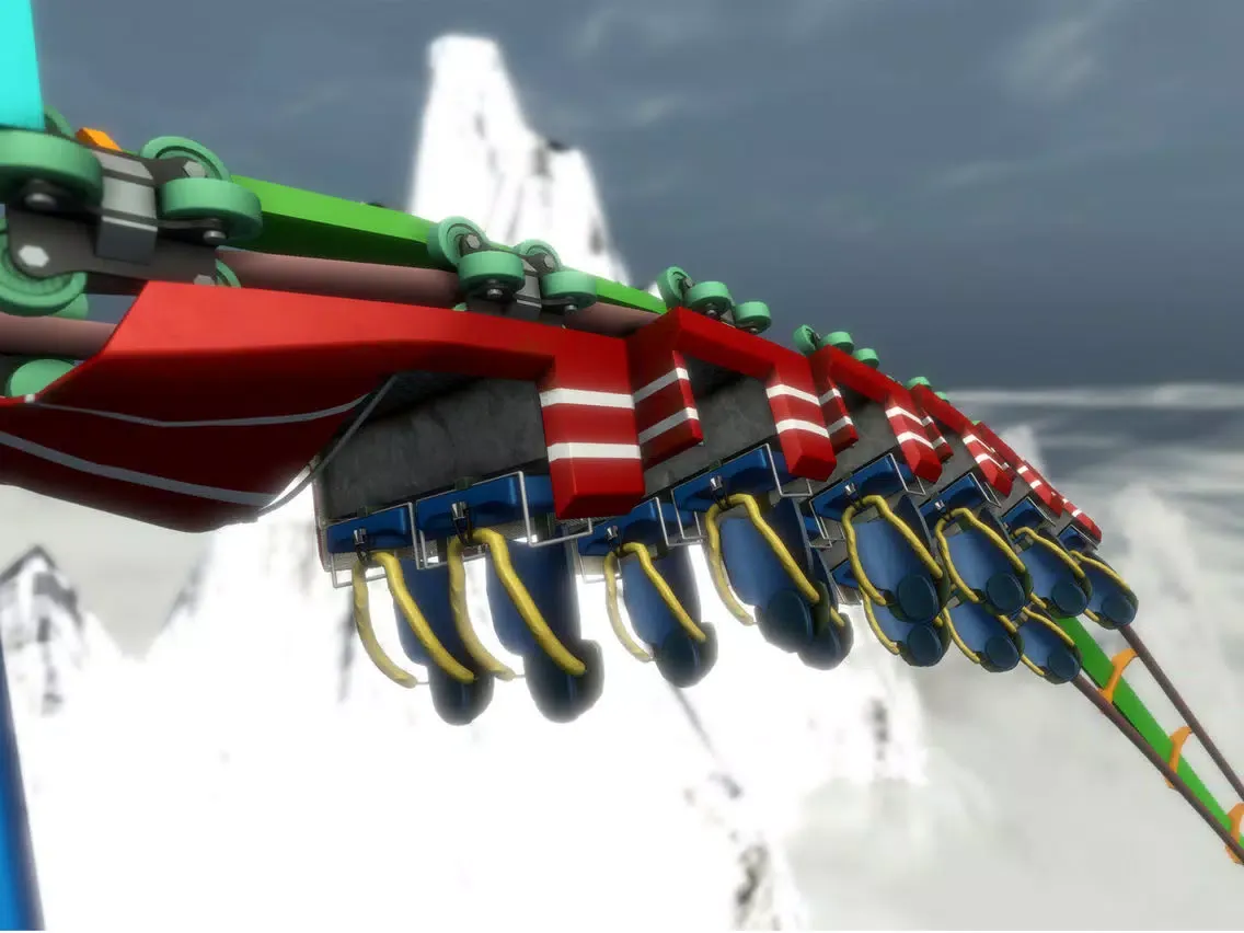Скриншоты Roller Coaster Himalayas VR iPad 