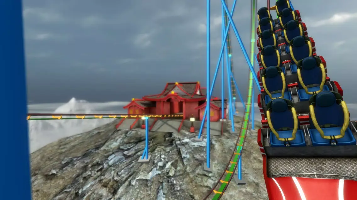 Скриншоты Roller Coaster Himalayas VR