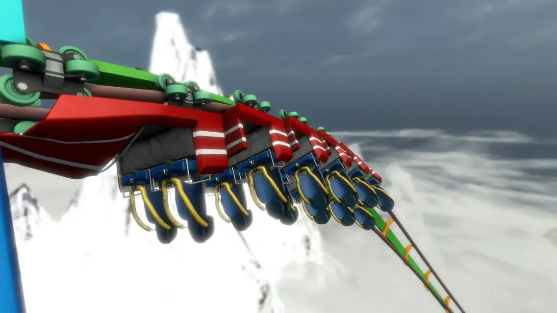 Скриншоты Roller Coaster Himalayas VR