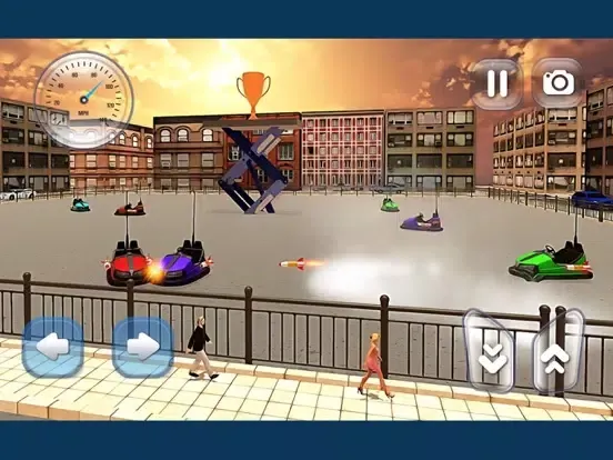 Capturas de tela do Real Bumper Cars Simulator 17 iPad 