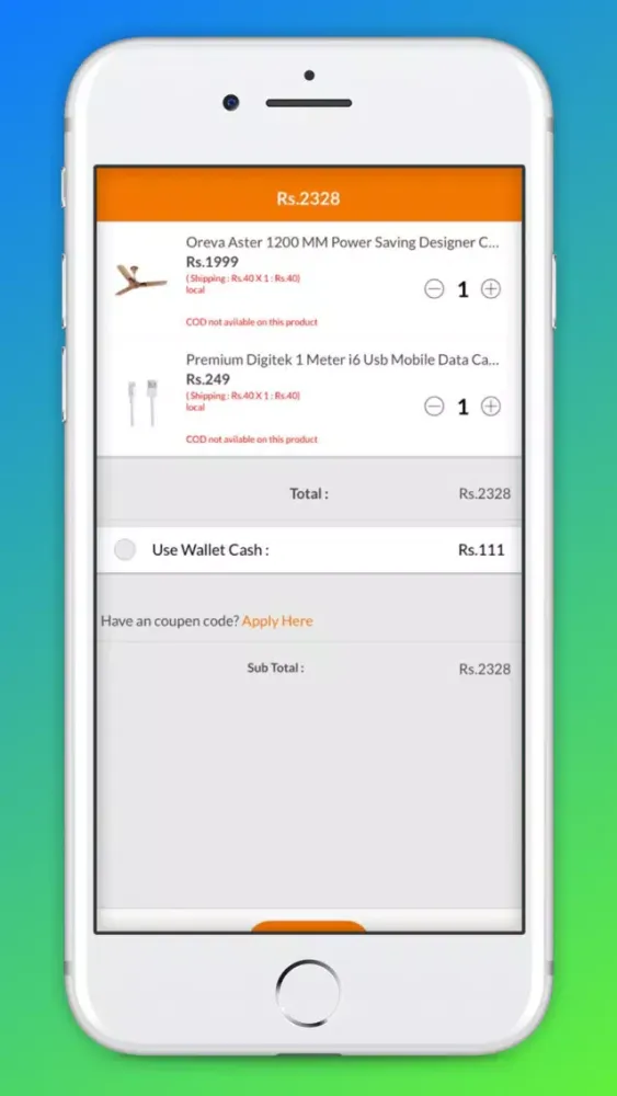 Скриншоты Mixmycart