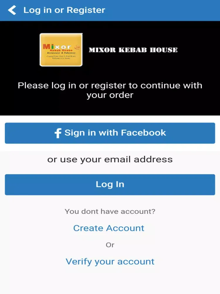 Tangkapan layar MIXOR.IE iPad 