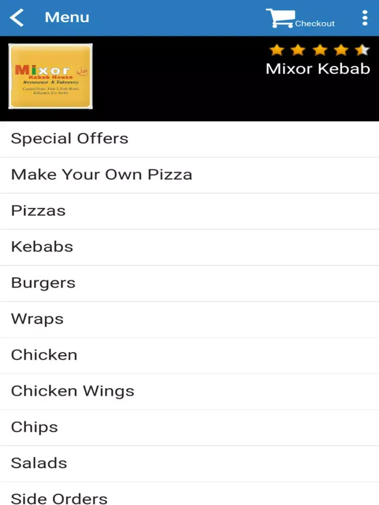 Tangkapan layar MIXOR.IE iPad 