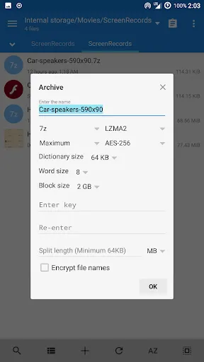 MiX Archive (MiXplorer Addon)应用截图
