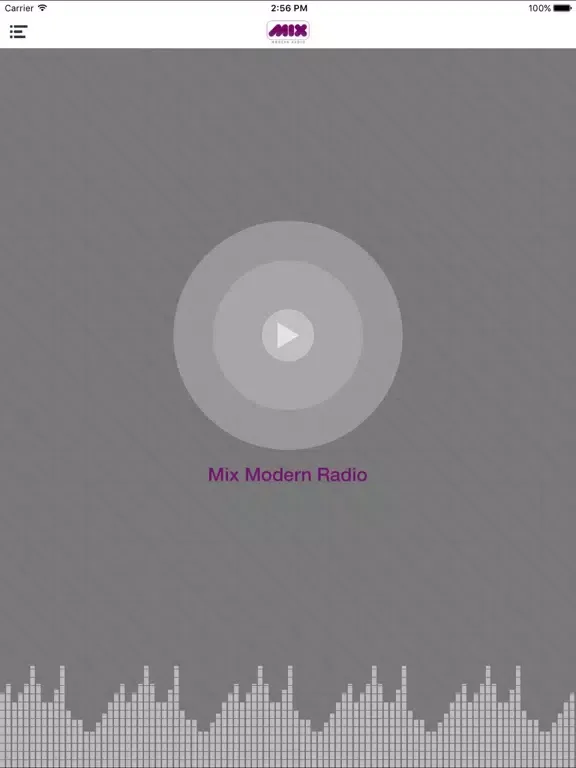 Zrzuty ekranu MIX RADIO iPad 