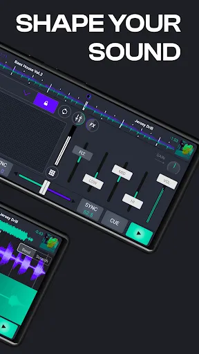 Cross DJ Pro - Mix & Remix Screenshots