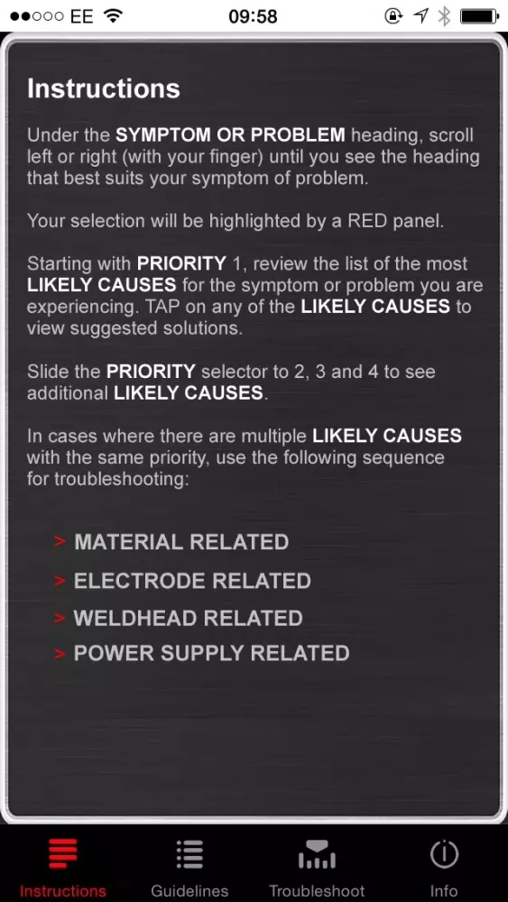 Resistance Spot Welding Troubleshooting应用截图