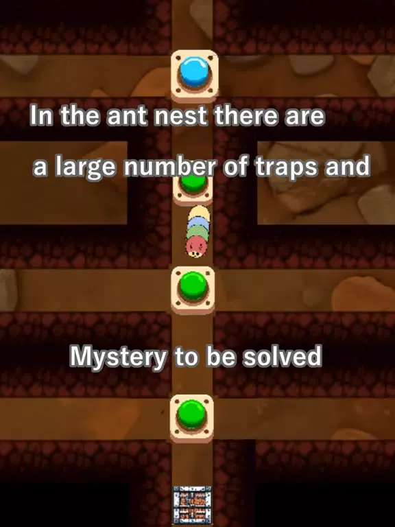 Capturas de pantalla de Escape caterpillar-ant nest iPad 