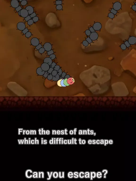 Capturas de pantalla de Escape caterpillar-ant nest iPad 