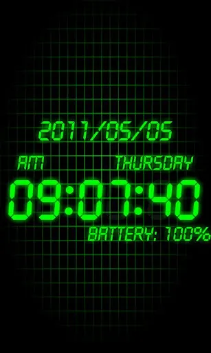 Capturas de pantalla de Battery Clock β