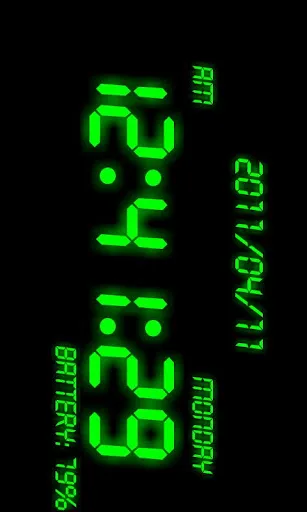 Capturas de pantalla de Battery Clock β