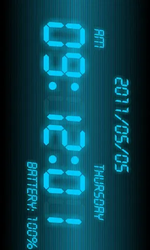 Capturas de pantalla de Battery Clock β