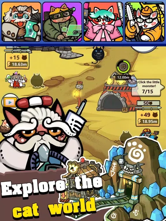 Capturas de pantalla de Cats Arena iPad 