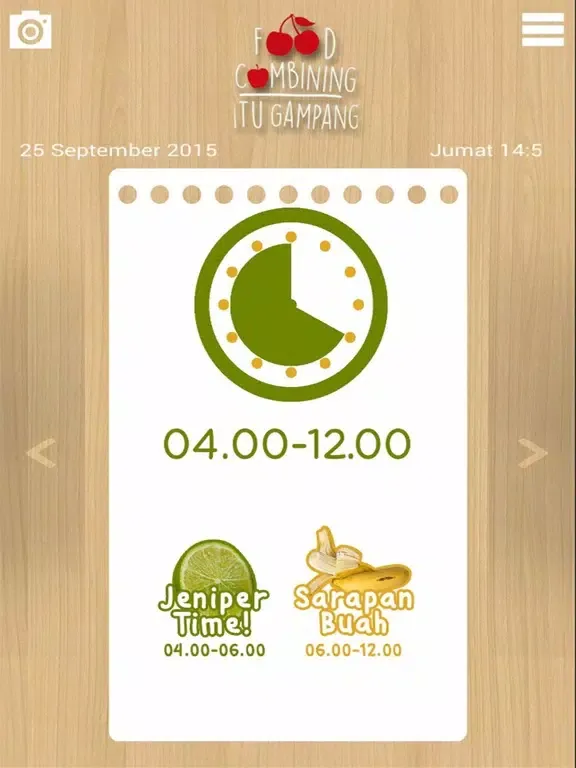 Ảnh chụp màn hình của Food Combining Itu Gampang iPad 