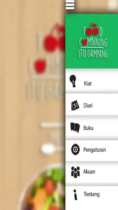 Ảnh chụp màn hình của Food Combining Itu Gampang