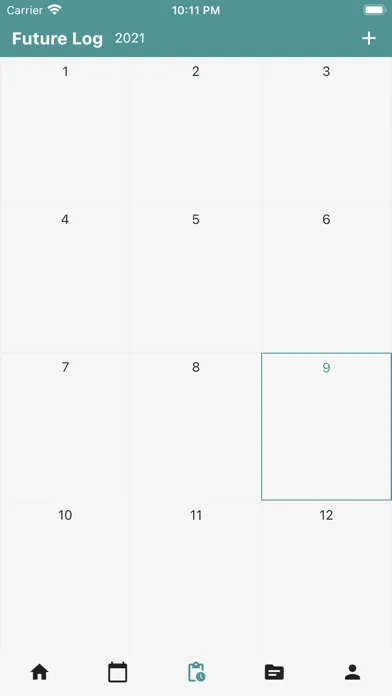 Tangkapan layar Bullet: Bullet Journal & Diary