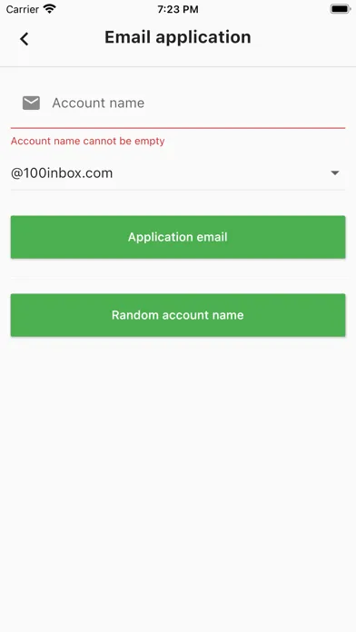Zrzuty ekranu One Times Email