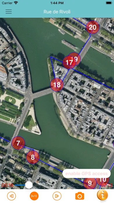 Captures d'écran de Paris La Cite