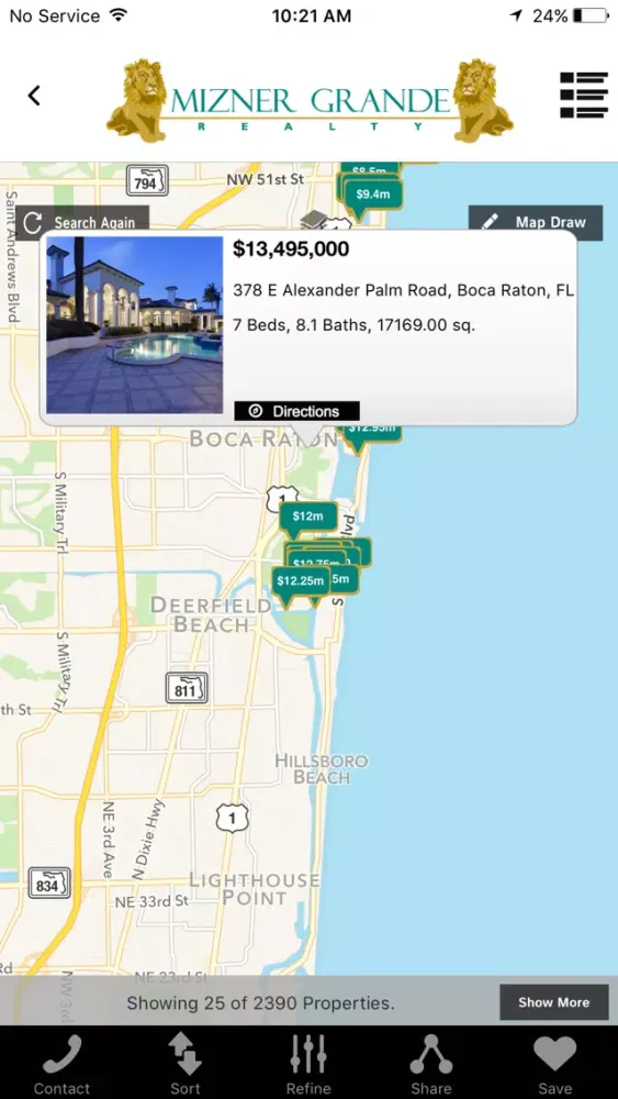 Mizner Grande Realty سکرین شاٹس
