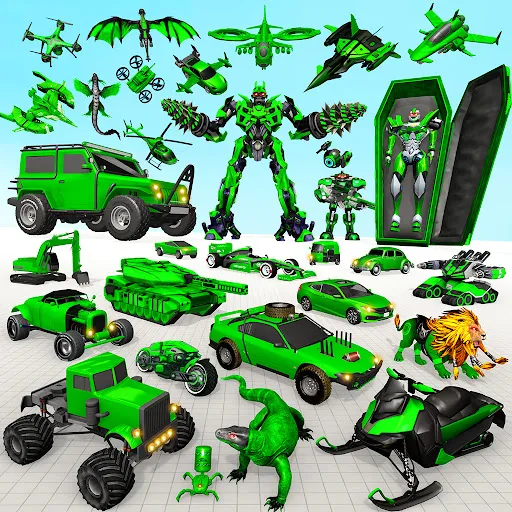 Capturas de pantalla de Air Robot Game - Flying Robot