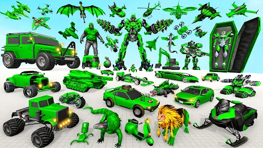 Capturas de pantalla de Air Robot Game - Flying Robot