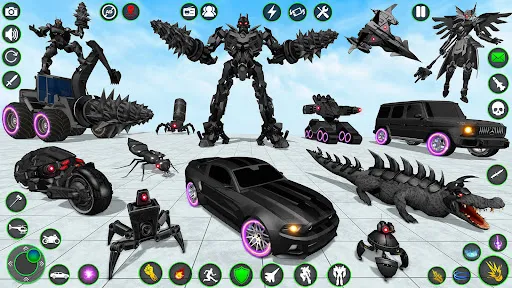 Capturas de pantalla de Air Robot Game - Flying Robot