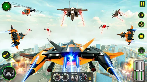 Capturas de pantalla de Air Robot Game - Flying Robot