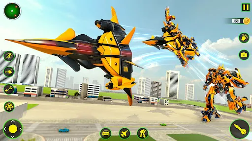 Capturas de pantalla de Air Robot Game - Flying Robot