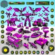 Elephant Robot Car: Robot Game