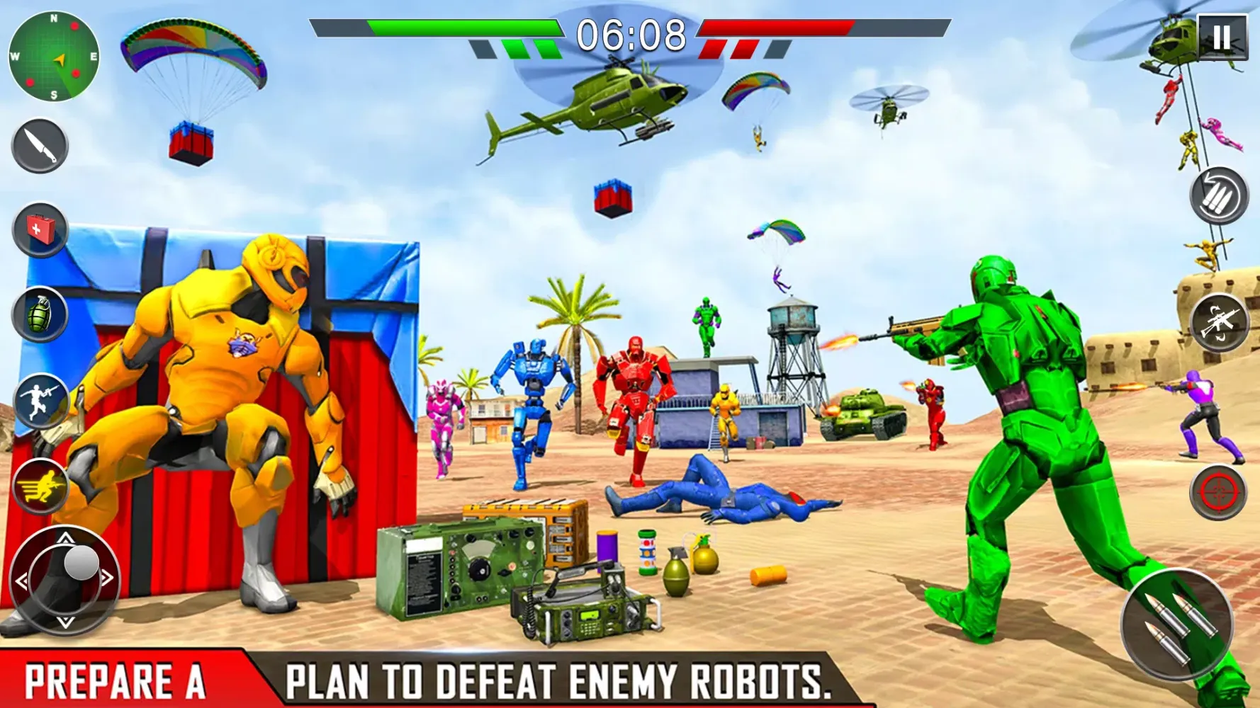 Tangkapan layar Robot FPS Shooting Game 2