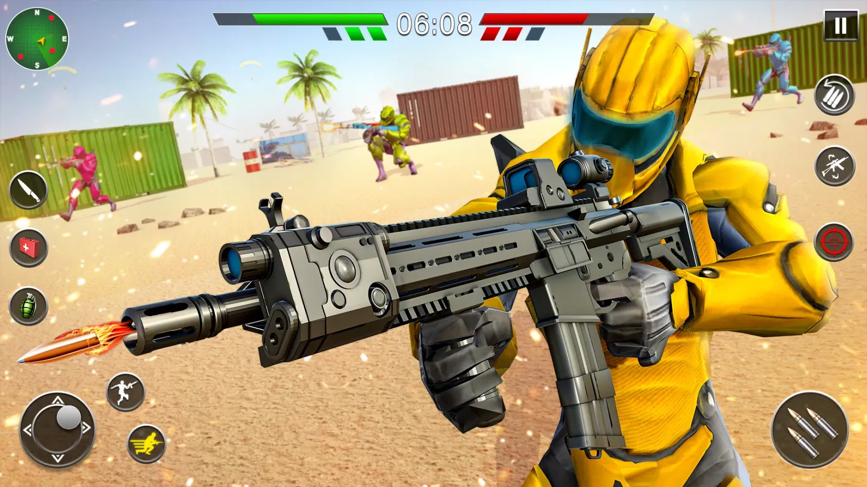 Tangkapan layar Robot FPS Shooting Game 2