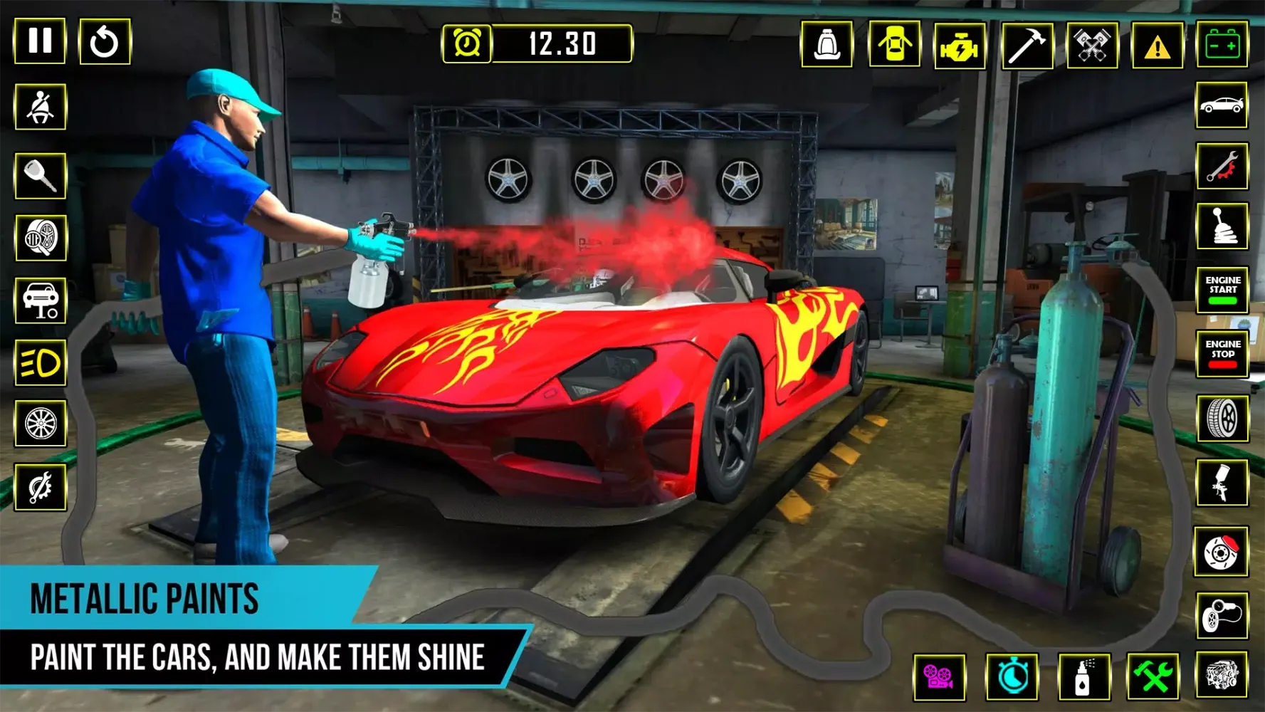 Car Mechanic Simulator Game 3D Screenshots