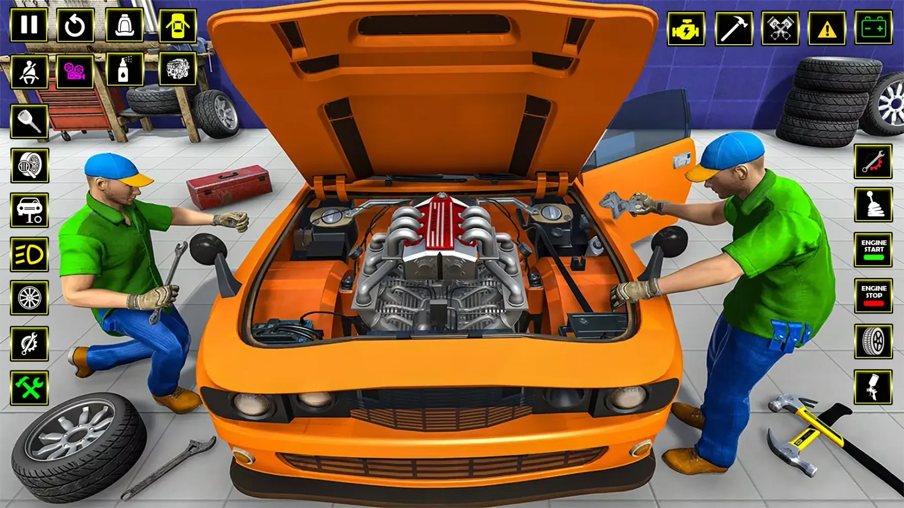 Car Mechanic Simulator Game 3D Screenshots