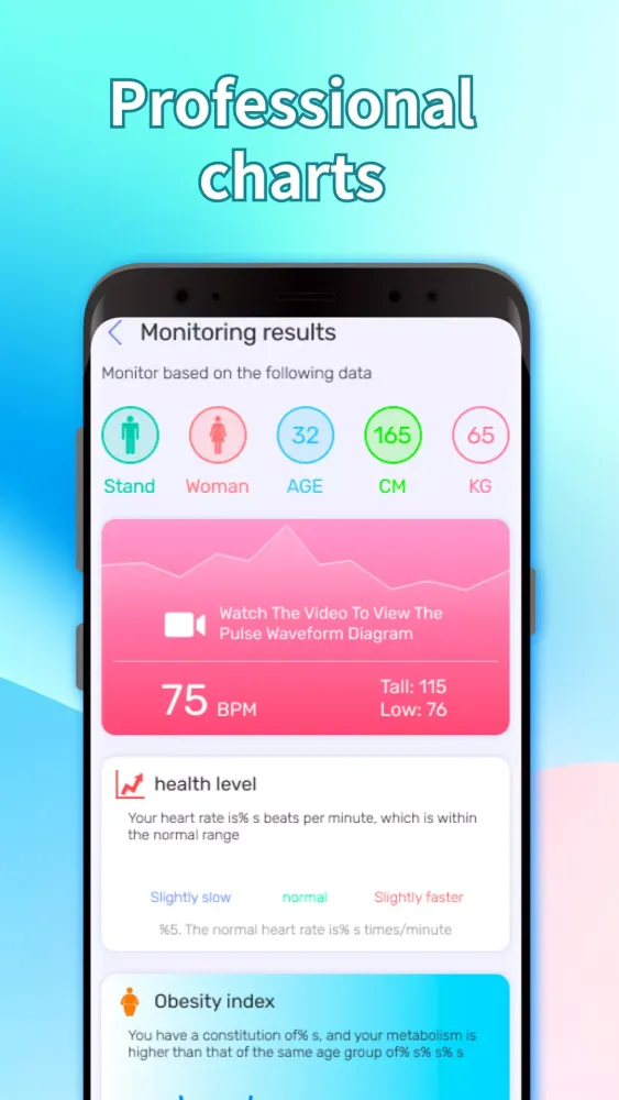 Health Tracker Screenshots