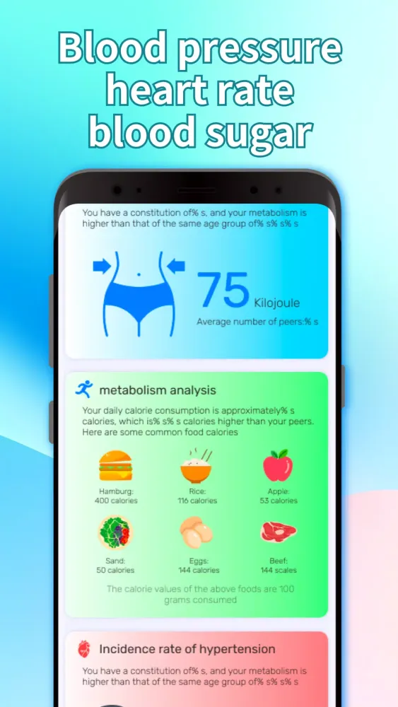 Health Tracker Screenshots