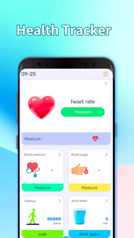 Health Tracker Screenshots