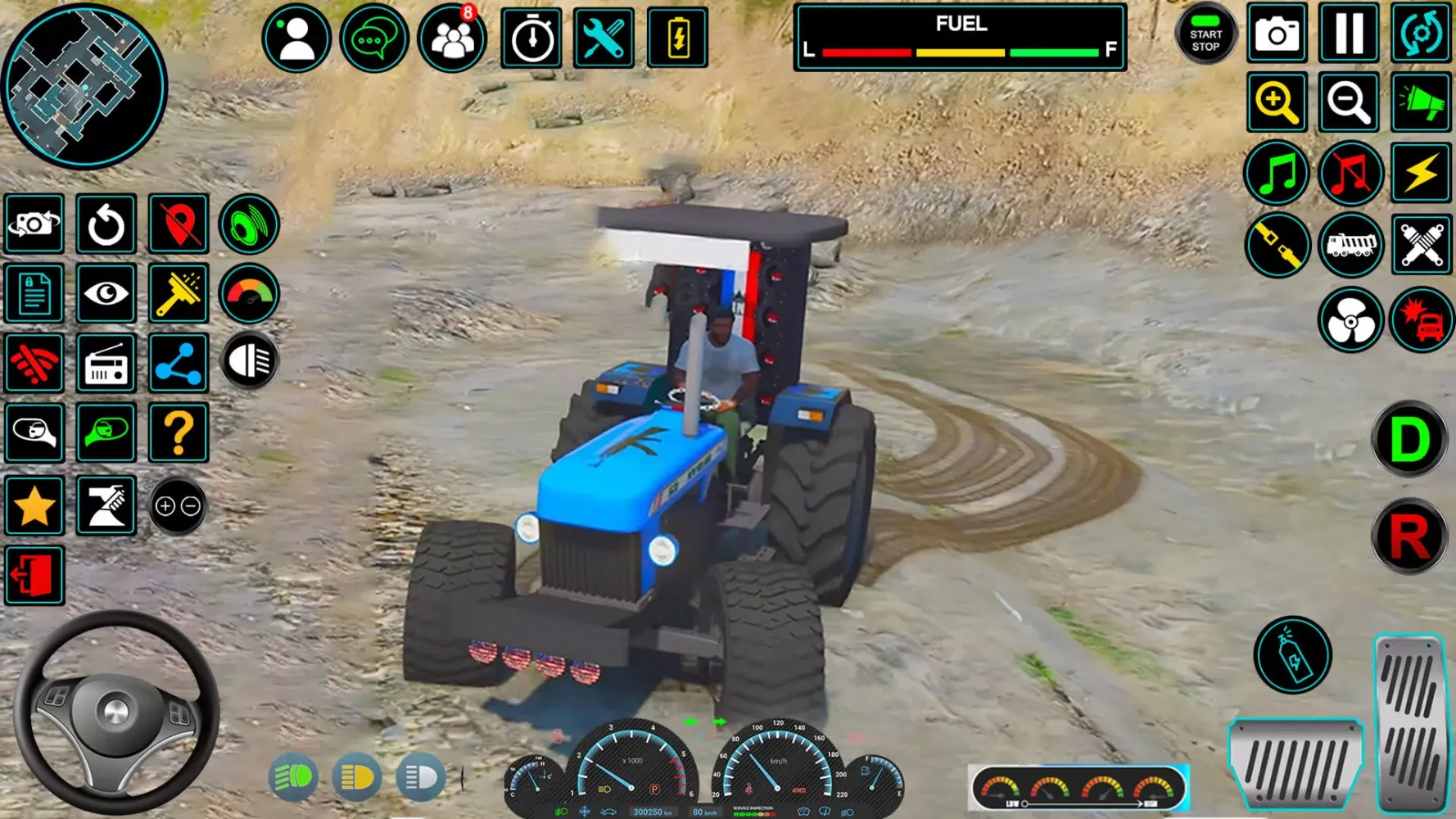 Captures d'écran de Farming Games 3d-Tractor Games