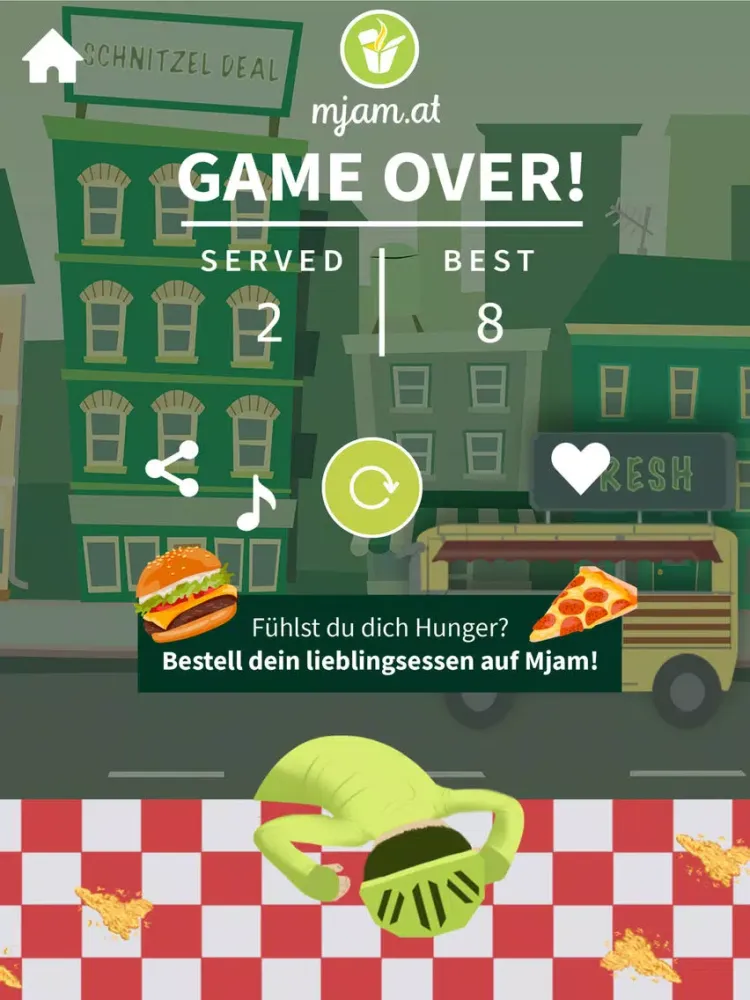 Mjam.at - The Hunger Games iPad 應用截圖