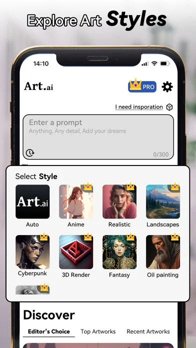 MJ Art: AI Art Generator स्क्रीनशॉट