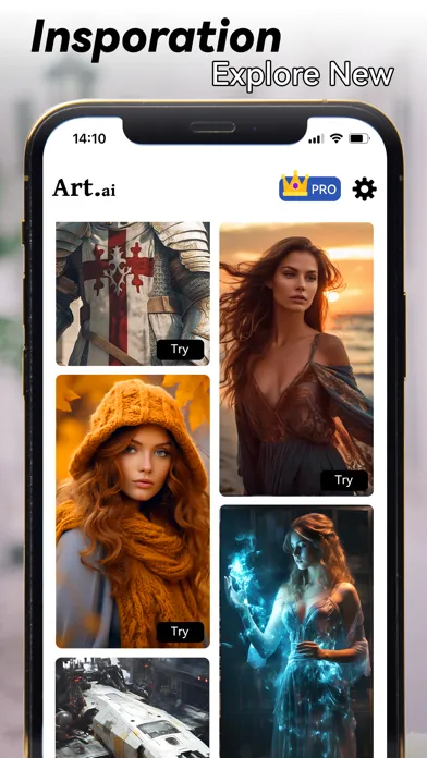 MJ Art: AI Art Generator स्क्रीनशॉट