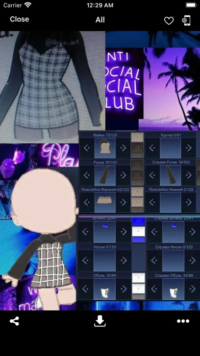 تصاویر GL Outfit Ideas for GACHA