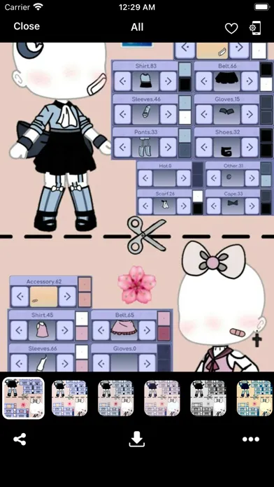تصاویر GL Outfit Ideas for GACHA