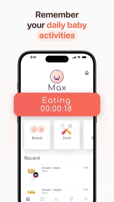 Breast Feeding: Baby Tracker 스크린샷