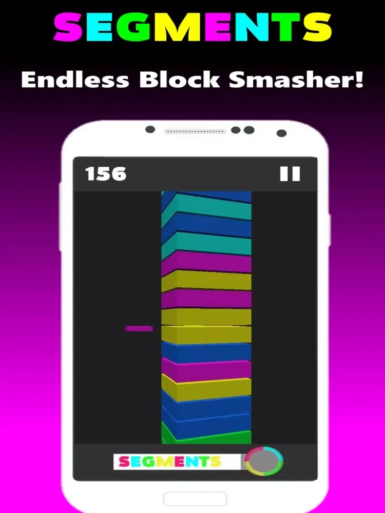 Capturas de pantalla de Segments - Endless Block Smasher iPad 