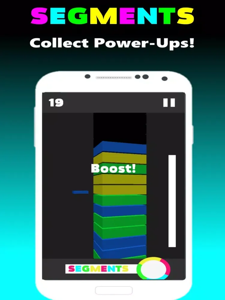 Capturas de pantalla de Segments - Endless Block Smasher iPad 