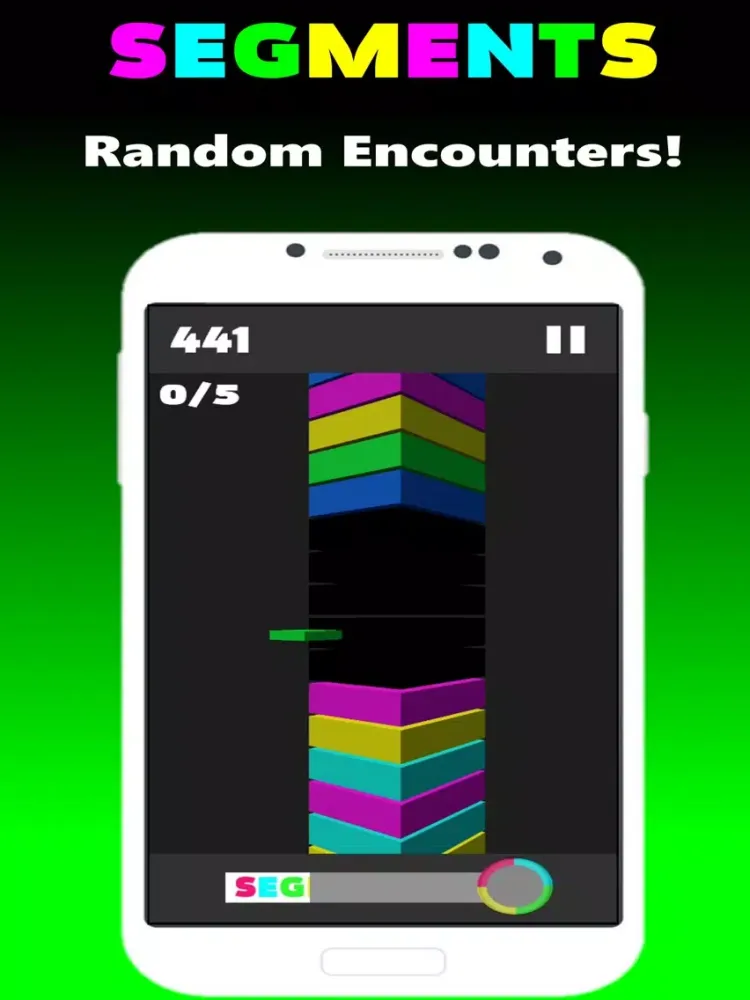 Capturas de pantalla de Segments - Endless Block Smasher iPad 