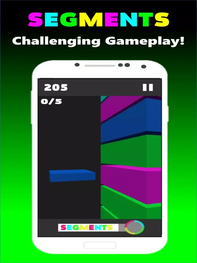 Capturas de pantalla de Segments - Endless Block Smasher iPad 